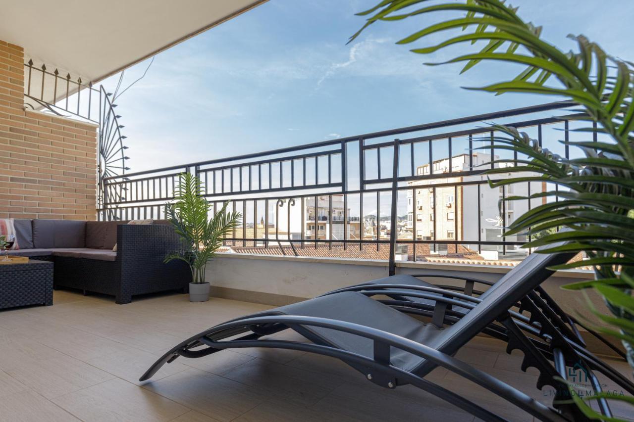 Living4Malaga Theatre Square Terrace Apartment Ngoại thất bức ảnh